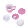 OEM ODM Custom Color Stainless Steel Insulated Vaccum Flasks Water Bottles 450ml Plastic Food Jar Box with Fork and Spoon Set