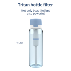 Transform into Healthy Drinking Tastier Water BPA-Free 26oz Tritan Plastic Tap Water Filter Daily Filter Water Bottles