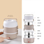 110V/220V Warmer 2L Cooker Stainless Steel Electric Lunch Box For Office