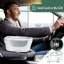 Ready To Ship In Stock Gray fashion electric heating lunch box for soup rice electric lunch box food warmer