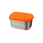 Stackable Collapsible Heatable Insulation Thermal Round Metal 304 Stainless Steel Lunch Box Food Containers with Silicone Lid