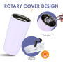 20oz Powder Coated Spray Painting Regular Tumbler Mug Colorful Stainless Steel Double Wall Car Tumbler with Rotary Lid Cover