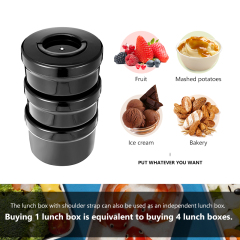 Colorful Printed Stainless Steel Lunch Box Vacuum Insulated Pot 1220ml Thermo For Lunch Keeper Jar Food Containers
