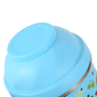 Korean Style Kids Lunch Box 2 Layers Stainless Steel Thermal Serving Bowl Stainless Steel Bento Bowl With Spoon