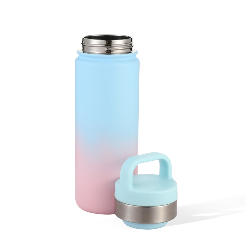 OEM manufacture BPA Free Frosted Sports and recycled Plastic Drinking Water Bottle