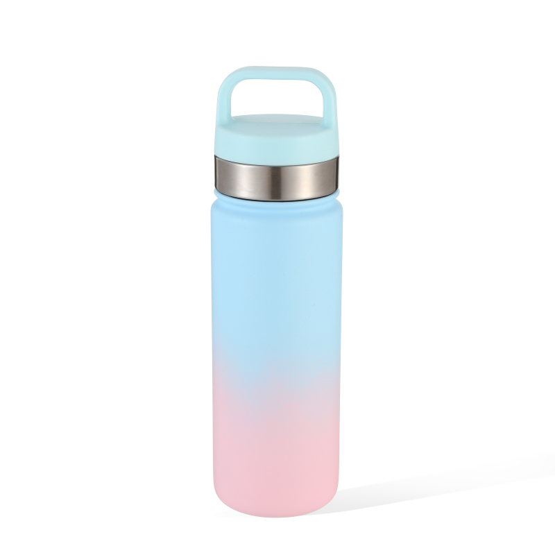 OEM manufacture BPA Free Frosted Sports and recycled Plastic Drinking Water Bottle