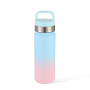 OEM manufacture BPA Free Frosted Sports and recycled Plastic Drinking Water Bottle