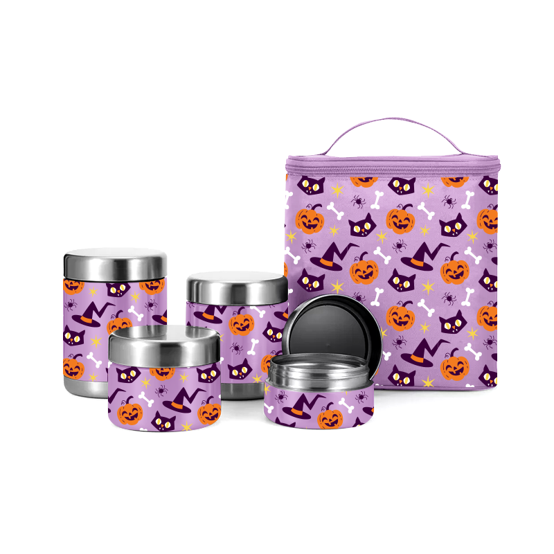 300/380/450/500 ml Custom Logo Keeps Hot Cold Food Jar Vacuum Cup Insulated Soup Stainless Steel Thermos