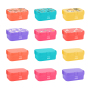Microwave Safe Two Layers School Children PP Plastic Bento Lunch Box Food Storage Box Containers for Kids