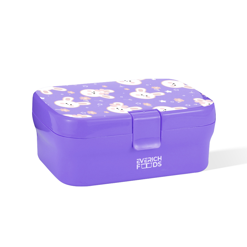 Microwave Safe Two Layers School Children PP Plastic Bento Lunch Box Food Storage Box Containers for Kids