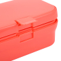 Microwave Safe Two Layers School Children PP Plastic Bento Lunch Box Food Storage Box Containers for Kids