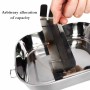 New Lunch Box 800/1200/1400 ml Snacks Containers 304 Top Grade Stainless Steel Silicone Seal Ring Leakproof Bento Box