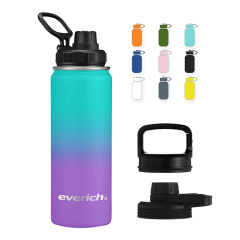 32oz/40oz/64OZ ss 304 big size water bottle wholesale vacuum double wall keep warm with pp lid