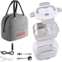 3 in 1 Food Heater Portable Electric Lunch Boxes with Insulation Bag for Car Truck Office 1.5L Food Warmer Electric Lunch Box
