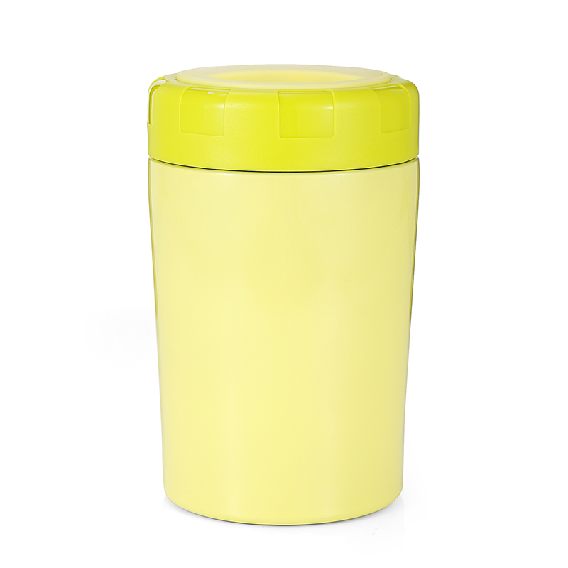 Hot Product 350Ml Printed Thermal Stainless Steel Food Jar Stainless Steel School Kids Lunch Box with plastic spoon