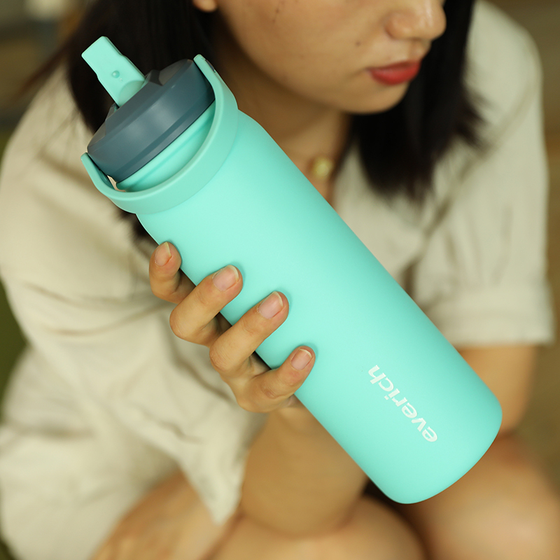 18 25 oz Stainless Steel Flask Tea Infuser Thermos Travel Filtered Fruit Water Bottles Sport Lid