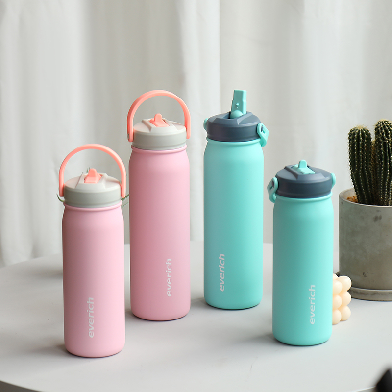 18 25 oz Stainless Steel Flask Tea Infuser Thermos Travel Filtered Fruit Water Bottles Sport Lid