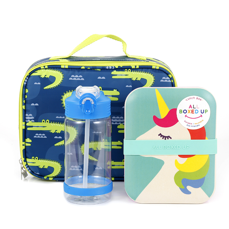Perfect Size for Packing Hot or Cold Snacks for School and Travel Lunch Bag Set Insulated Lunch Box Set for Boys and Girls