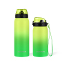 400/550/750/1200ml Custom Logo Gradient Colors Powder Coated Double Wall 304 Stainless Steel Thermos Water Bottle with Straw Lid