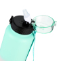 400/550/750/1200ml Custom Logo Gradient Colors Powder Coated Double Wall 304 Stainless Steel Thermos Water Bottle with Straw Lid
