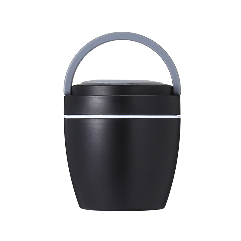Durable Kids Cute Leakproof Heat Food preservation Lunch Bowl / Lunch Box with collapsible spoon