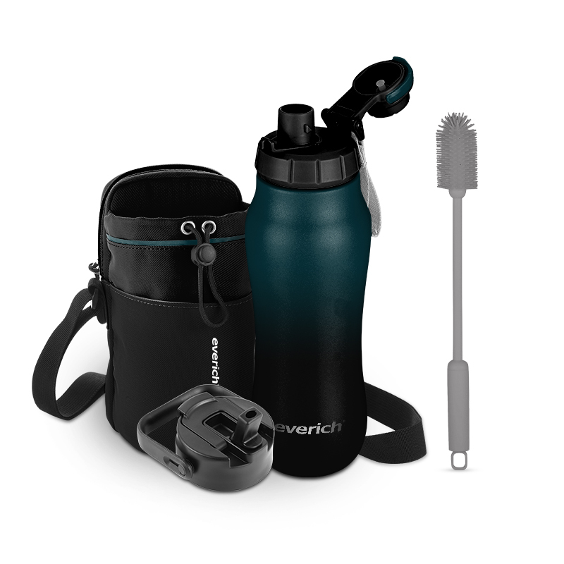 Insulated Water Bottle with Holder 18 oz 32 oz 40 oz Water Bottles  Bottle with Carrier Bag Case Pouch Cover with Pocket