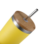 20 oz Double Wall Stainless Steel Travel Mug Vacuum Insulated Cup Tumbler with bamboo Lid & Straw