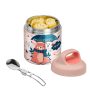 11 oz Food Jar Kids Vacuum Insulated Stainless Steel Lunch Toddlers Soup Thermos for Hot & Cold Foods Container With Wide Mouth