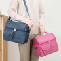 Wholesale OEM Fabric Custom Portable Reusable Oxford Tote Insulated Adult Lunch Bag For Women Men