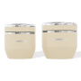 New Arrival 16/21 oz Stainless Steel Lunch Boxes with Glass Nesting Bowls Triple-Layered Vacuum Insulated Food Containers
