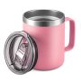 Customized Thermal Coffee Mug 420ML Stainless Steel Insulated Vacuum Coffee Cup With Spill-Proof Lid