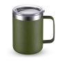 Customized Thermal Coffee Mug 420ML Stainless Steel Insulated Vacuum Coffee Cup With Spill-Proof Lid