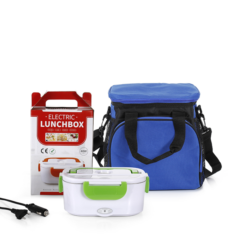 1.5 L, 110V/12V 2 in 1 Portable Food Heater Removable Stainless Steel Container Electric Lunch Box Food Warmer for Car and Home