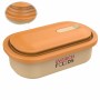 33 oz Stainless Steel Tiffin Container Stretch Space Lunch Box with Silicone Lid Extendable