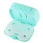 Microwave Safe Bento Box Adult Or Kids 4 Compartment Food Container Divided Rectangle Two Layer Lunch Box With Water Bottle