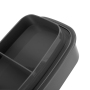 New arrival eco friendly children lunch box food container plastic 3 compartment lunch bento boxes for kids