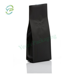 1kg matt black qual  seal  bag with valve