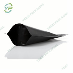 250g Stand Up Matt Kraft Paper Food/Tea Packaging Bag without Valve and with Rip Zipper