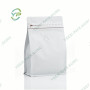 250g Matt / Kraft Paper Block Box Bottom Coffee Packaging Bag with Valve and Rip Zipper