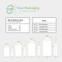 250g Matt / Kraft Paper Block Box Bottom Coffee Packaging Bag with Valve and Rip Zipper