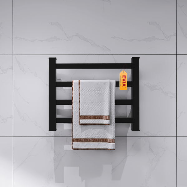 EVIA EV-70 Bathroom Brief Heated Towel Raill Wall Mounted Electric Towel Rack