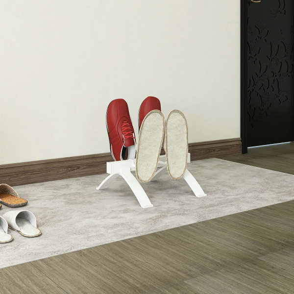 EVIA Household 2 Pair Heated Sterilizer Shoe Rack Portable Electric Shoe Dryer