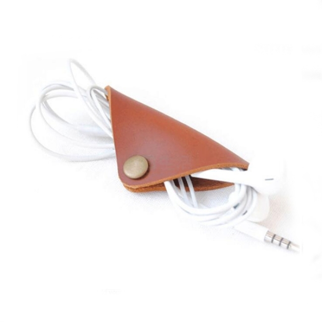Leather Headphone clip