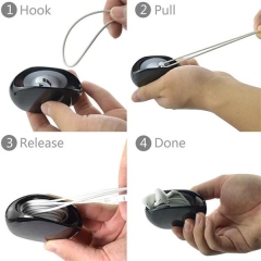 Automatic Roll Earphone Cable Cord Winder Wire