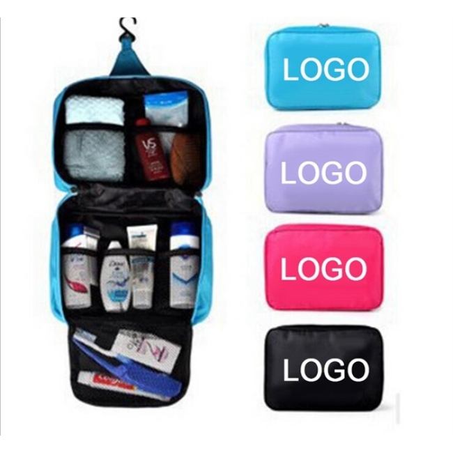Cosmetic Travel Toiletry Bag With Hook