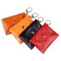 Soft PU Rectangle Leather Earbud Case Portable Bag Organizer