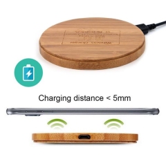 Wood Wireless Charging Pad