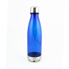 16oz flask coka bottle shape BPA Free plastic water bottle