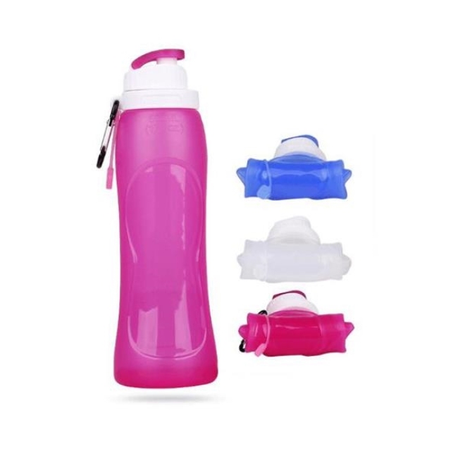 Foldable Silicone Sport Water Bottle