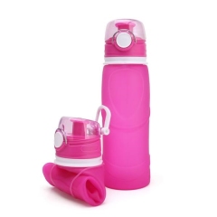Lightweight Collapsible Outdoor Silicone Water Bottle